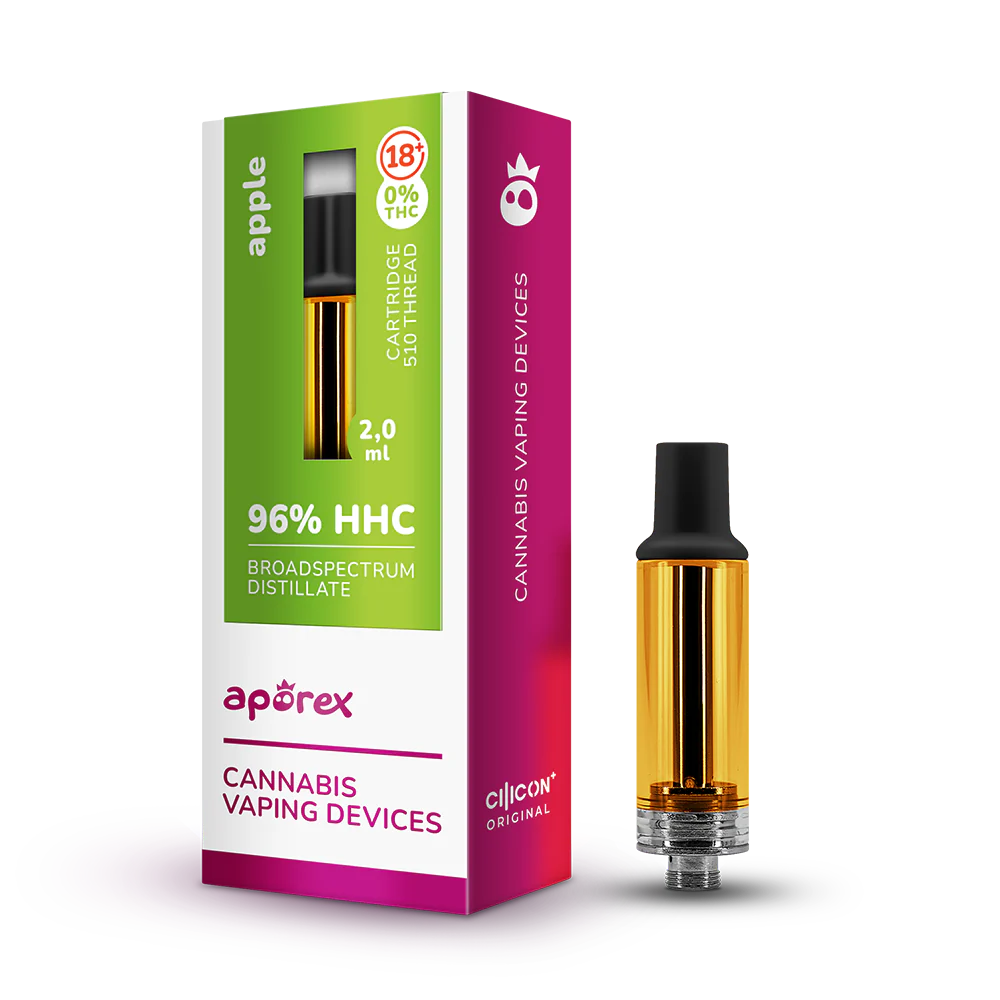 Cartucho desechable de HHC al 96% 2ml (600 caladas)