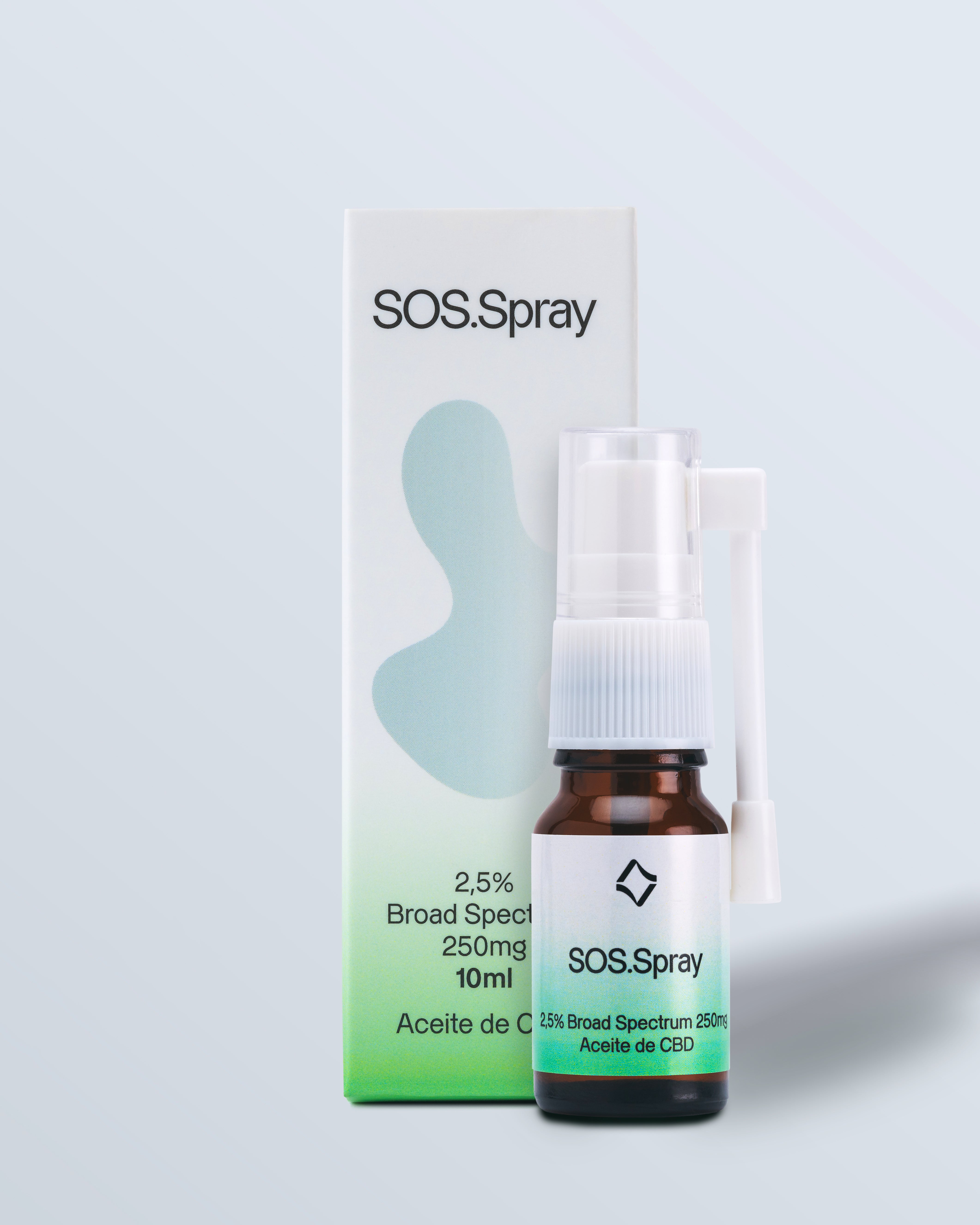 SOS Broad Spectrum (Spray 10ml) CBD + MCT