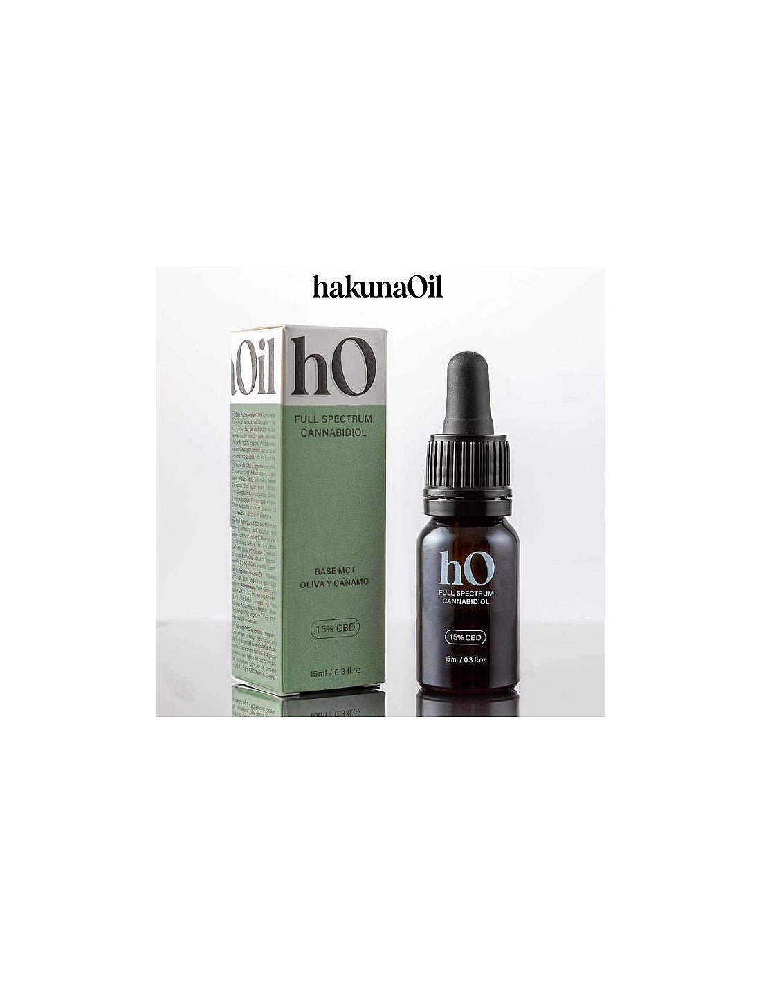 Image of Aceite CBD Premium hakunaOil Full Spectrum con base MCT